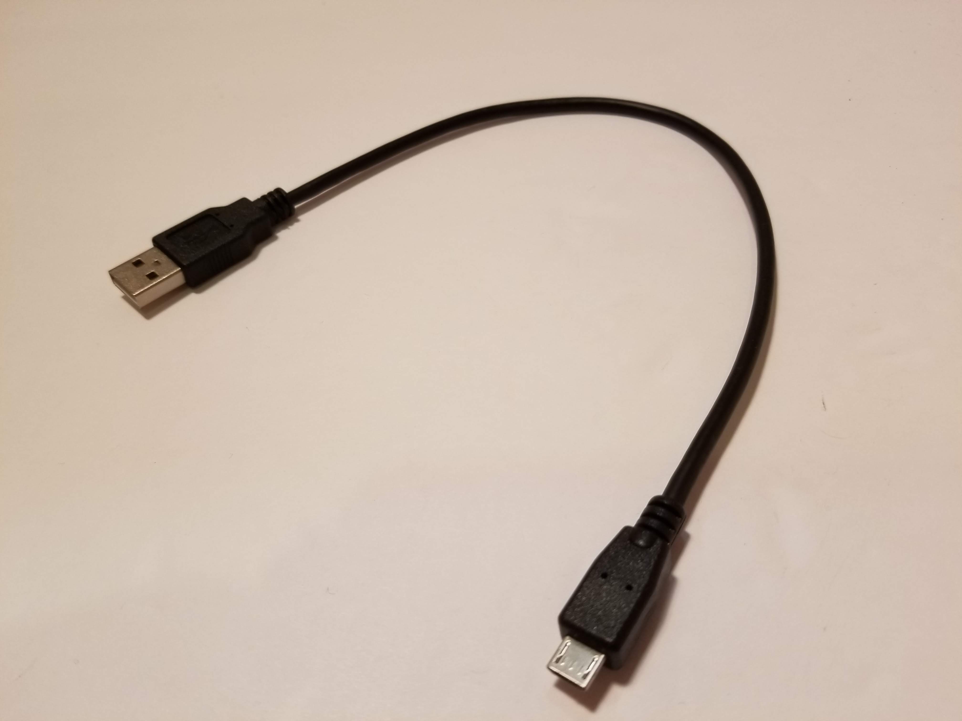 Picture of Micro USB A to Micro B Cable